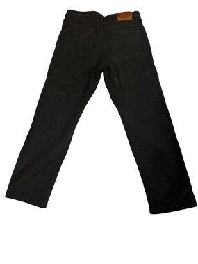 Samuel Windsor Men's Black Jeanas Size 34 Regular-100% Cotton